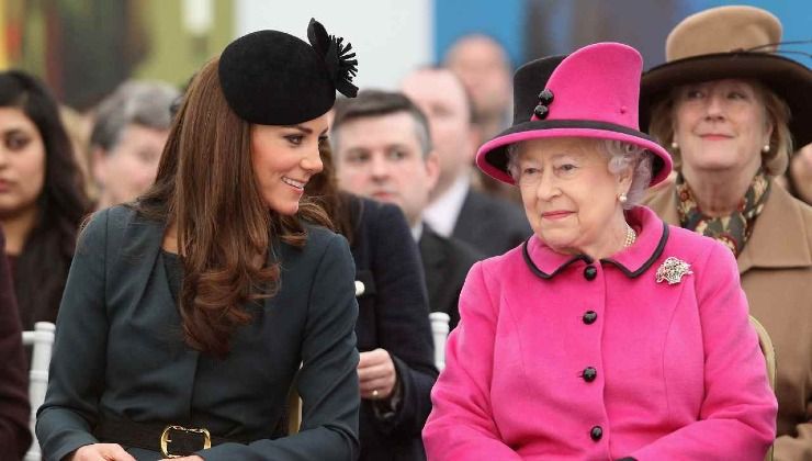 Kate Middleton e la Regina Elisabetta