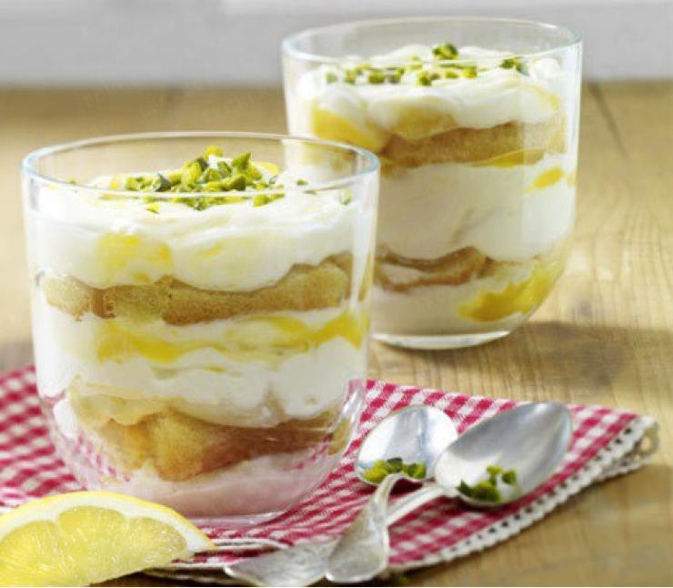 Tiramisù al sapore di limone