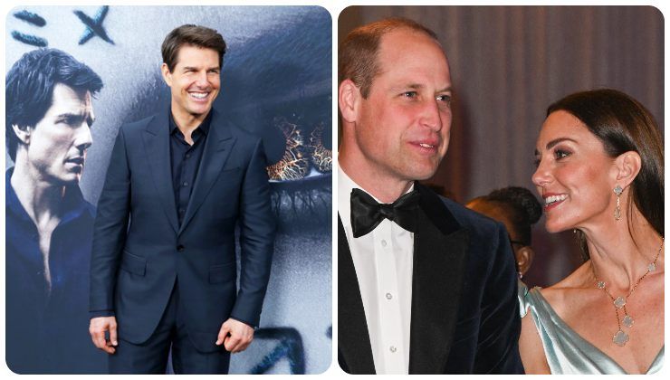 Tom Cruise, William e Kate