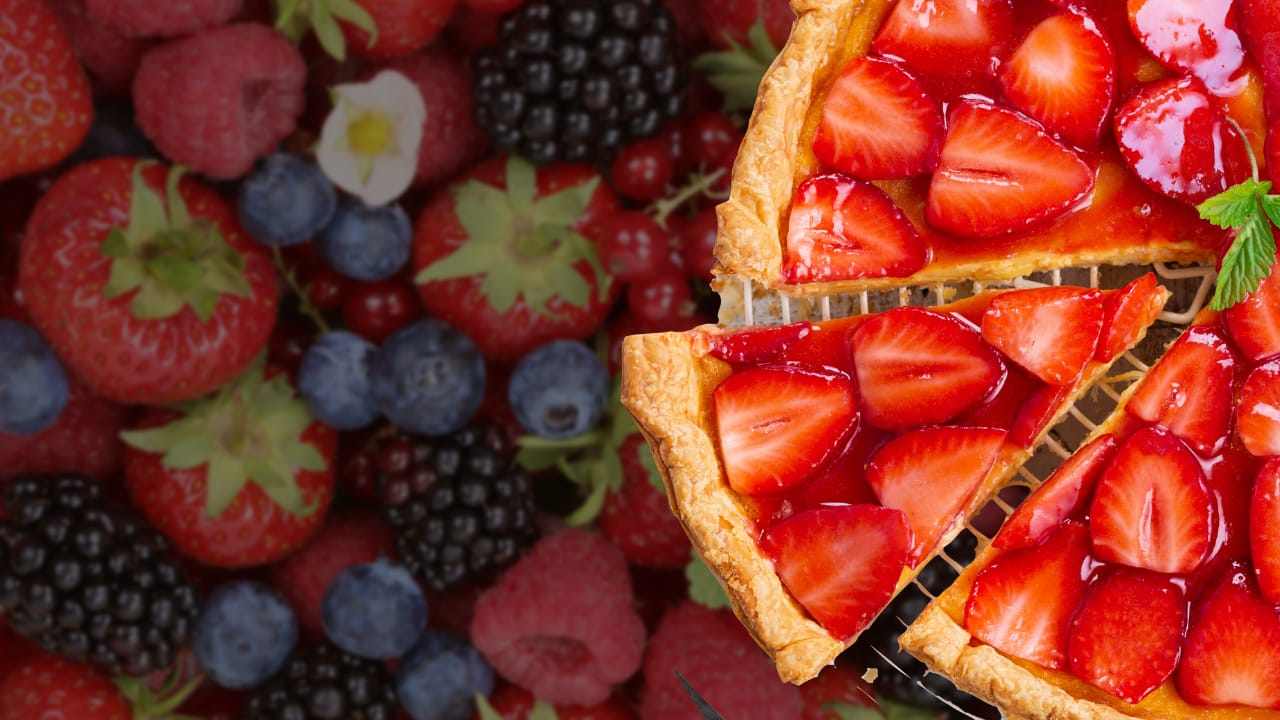 Torta alle fragole calorie