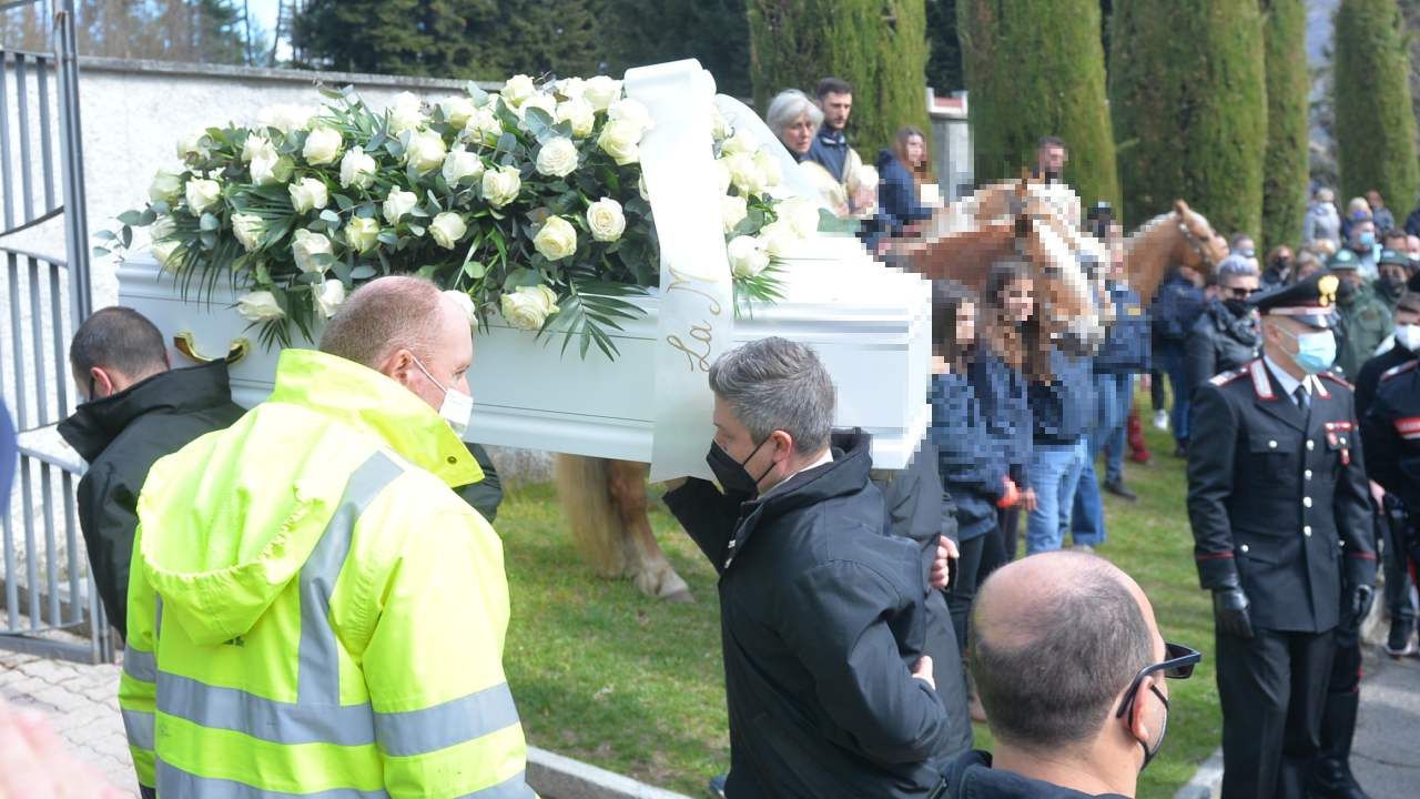 funerali Alessio e Giada