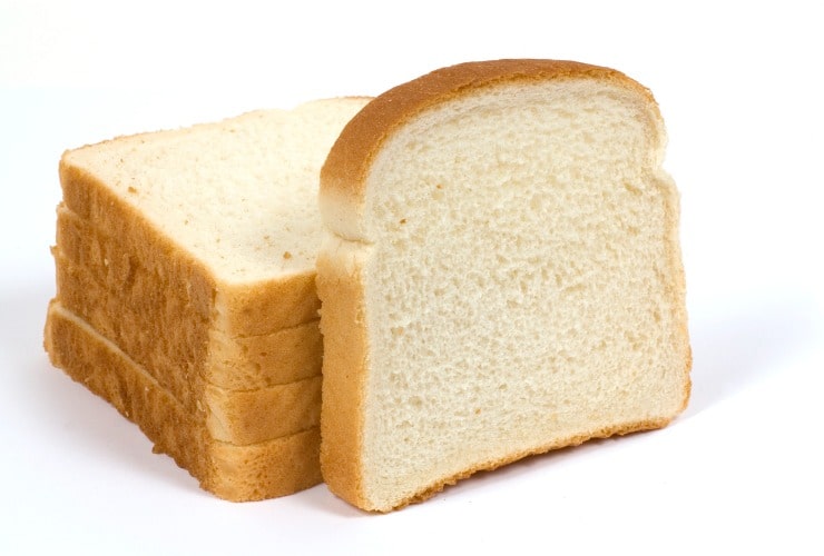 Pane bianco in cassetta
