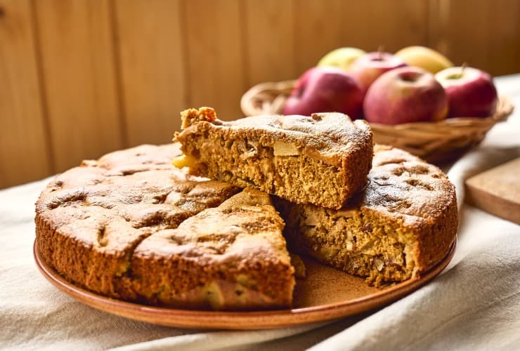 Torta di mele rustica