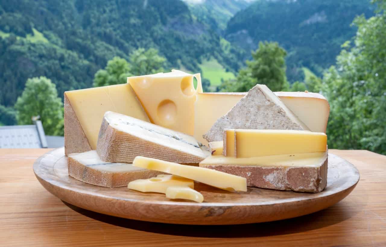 Vari tipi di formaggio