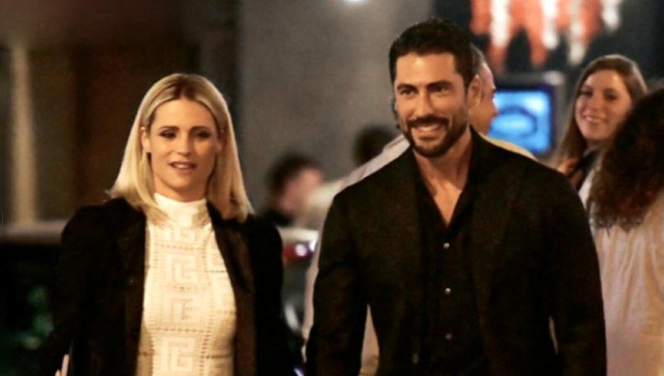 Michelle Hunziker e Giovanni Angiolini (Foto di Chi)