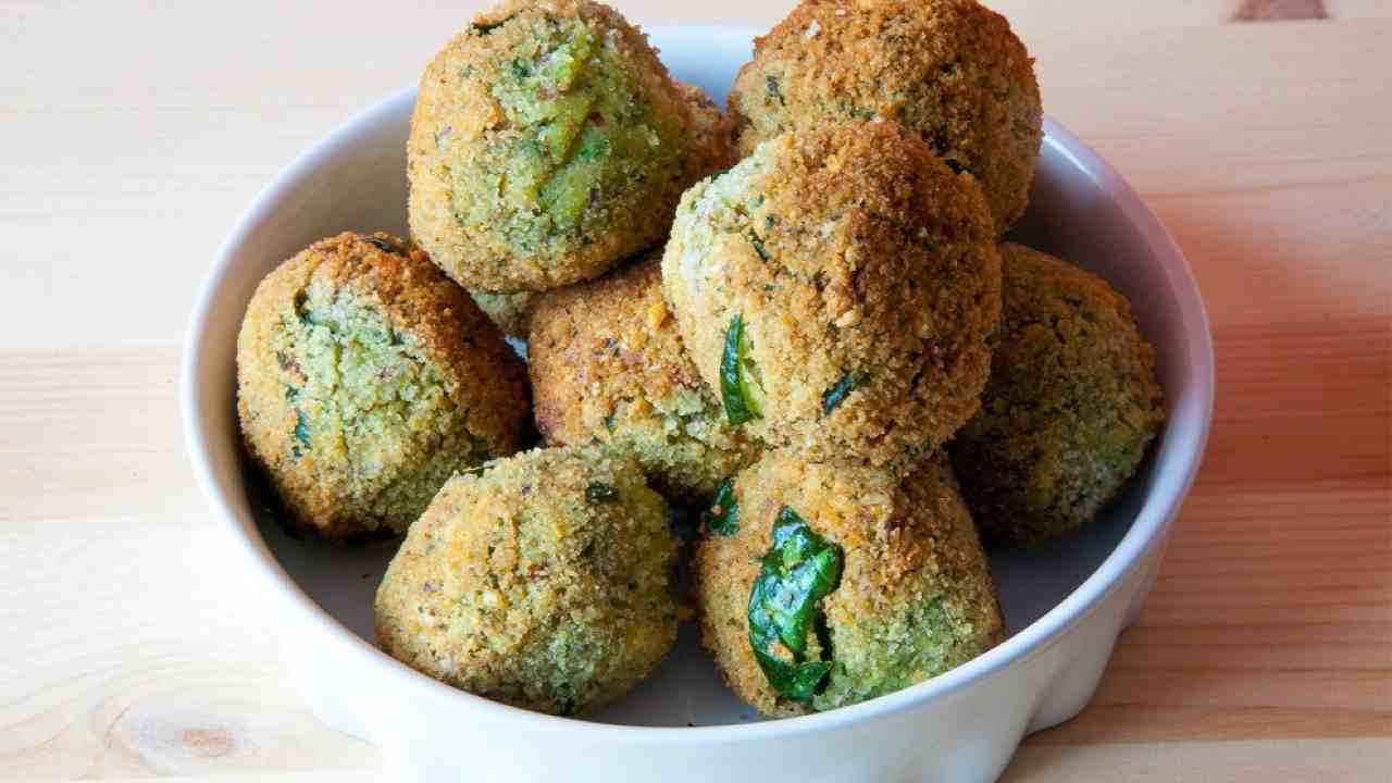 Polpette di spinaci