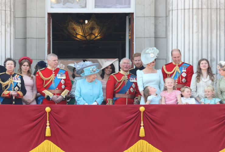 Royal Family a Buckingham Palace
