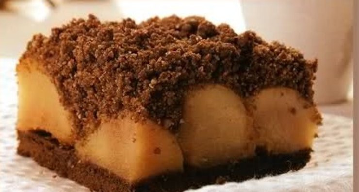 Torta alle pere e al cioccolato