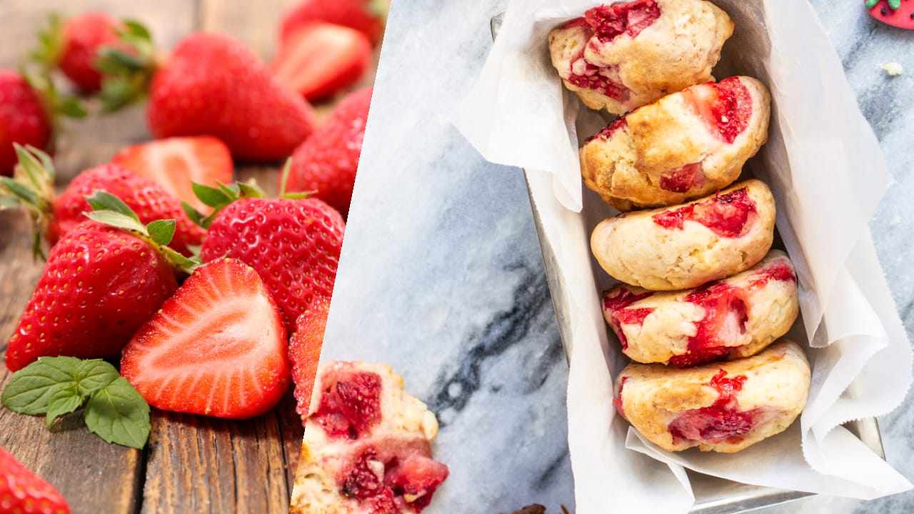 Biscotti alle fragole