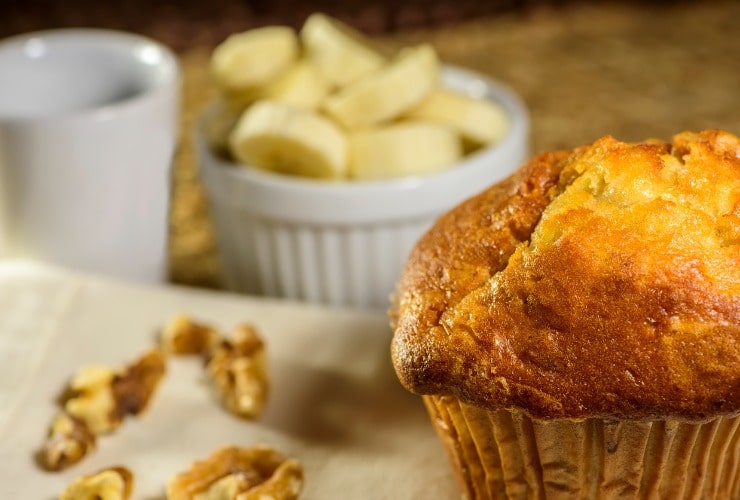 Muffin alle banane