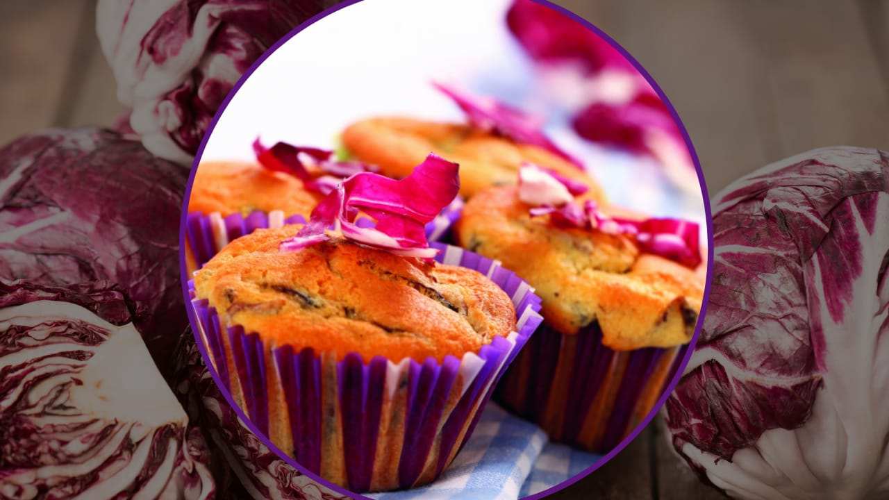 Muffin al radicchio 