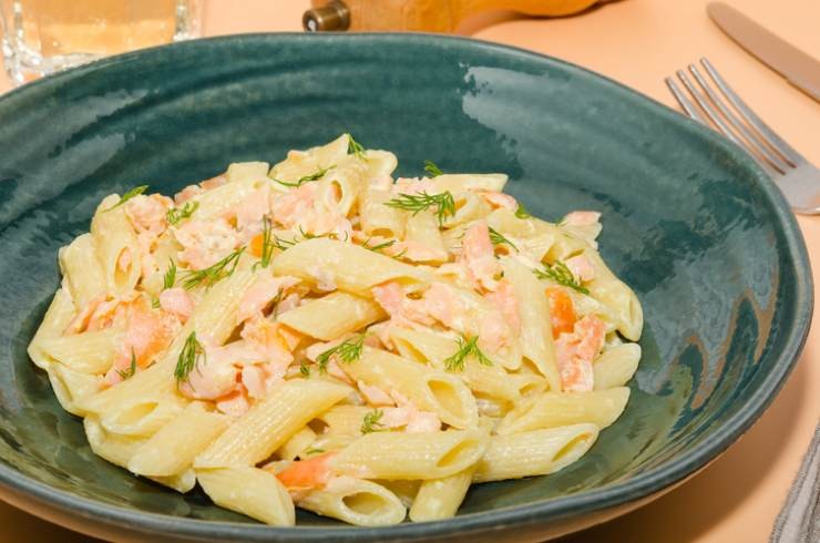 penne al salmone