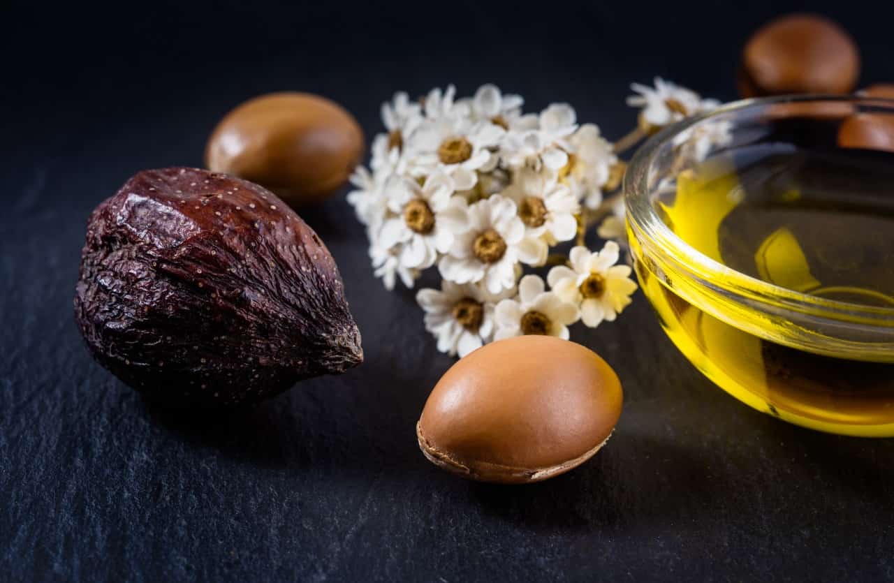 Semi e frutti olio di Argan