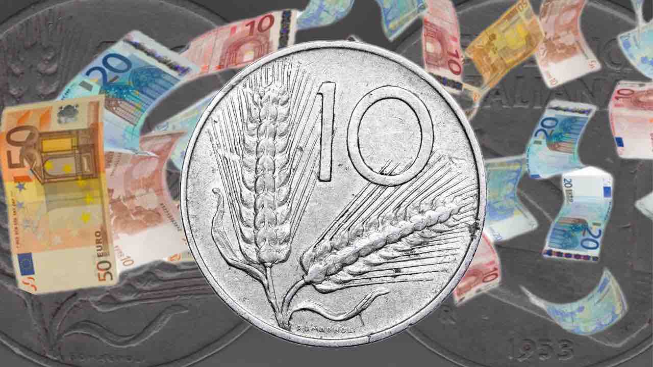 10 lire italiane rare