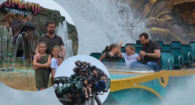 Famiglia Trussardi a Gardaland