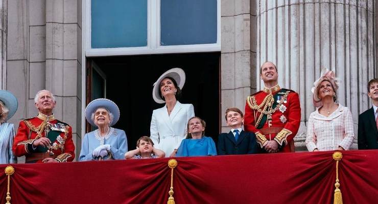 Famiglia reale Buckingham Palace