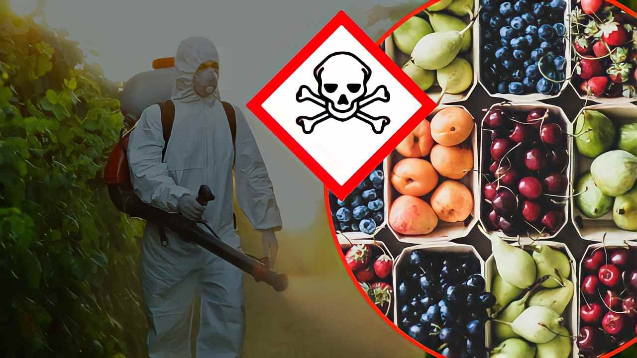 Frutta con pesticidi