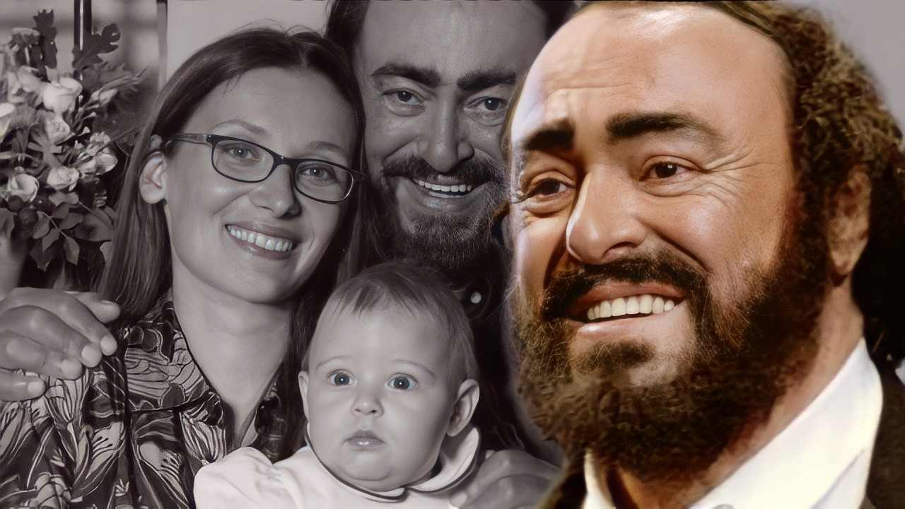 La famiglia di Luciano Pavarotti