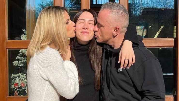 Michelle Hunziker, Aurora ed Eros Ramazzotti 