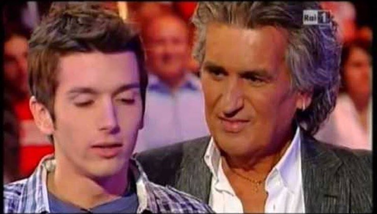 Nicolò e Toto Cutugno 