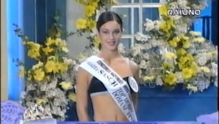 Silvia Toffanin a Miss Italia 1997