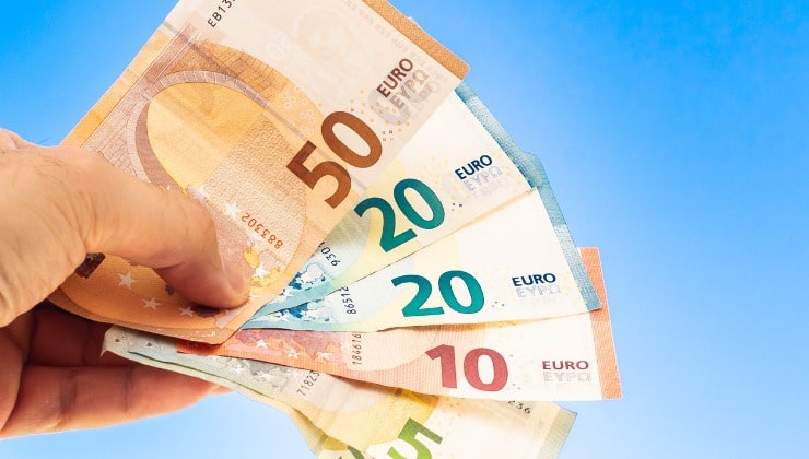 Banconote contanti in euro