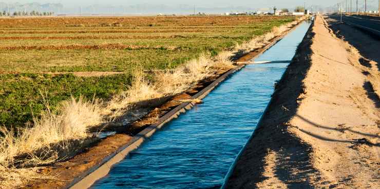 Canale irrigazione