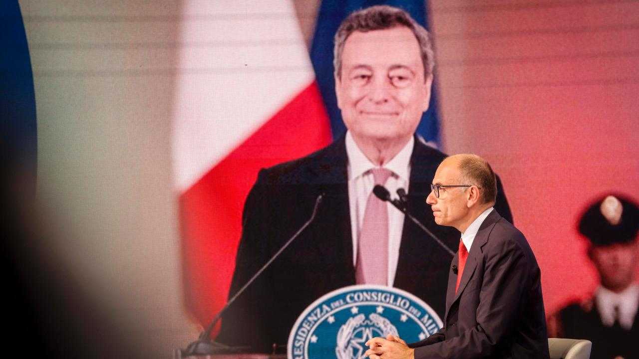 Mario Draghi - Enrico Letta