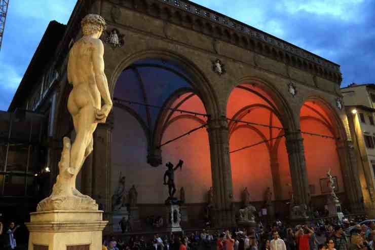 Firenze in memoria dell'attentato di Nizza