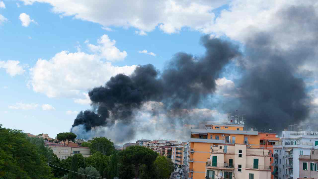 Incendi a Roma