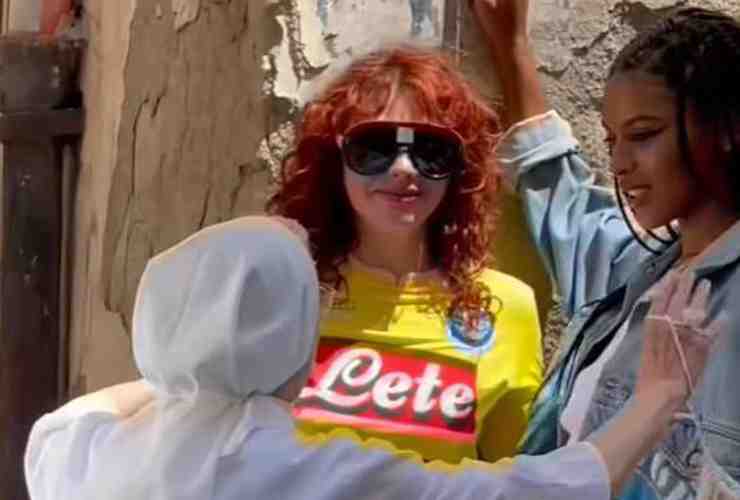 Le attrici sul set