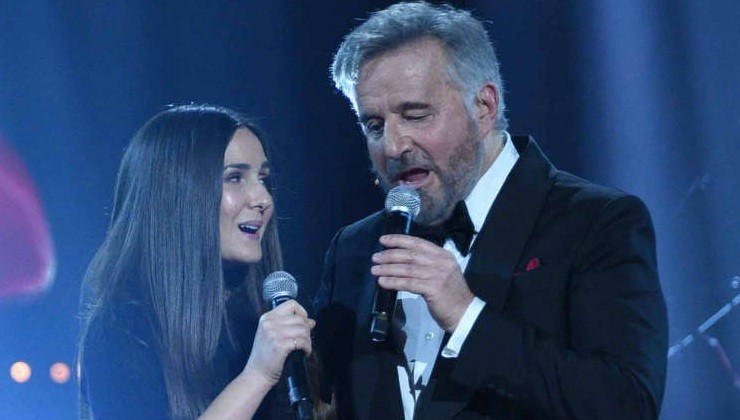 Maria Rosa e Christian De Sica 