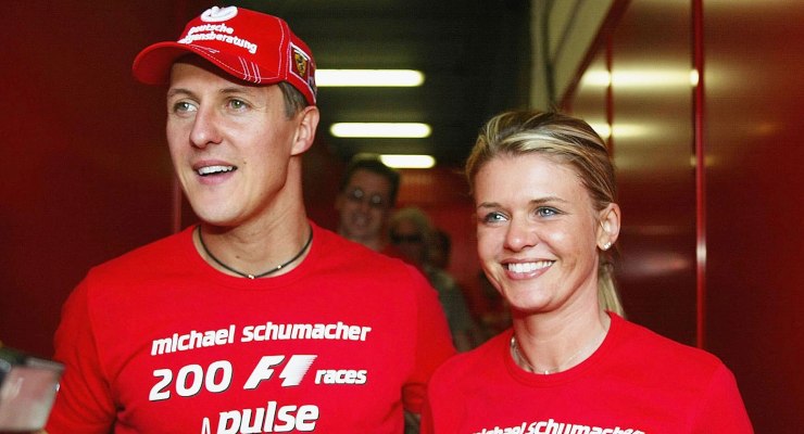 Michael Schumacher e Corinna Betsch