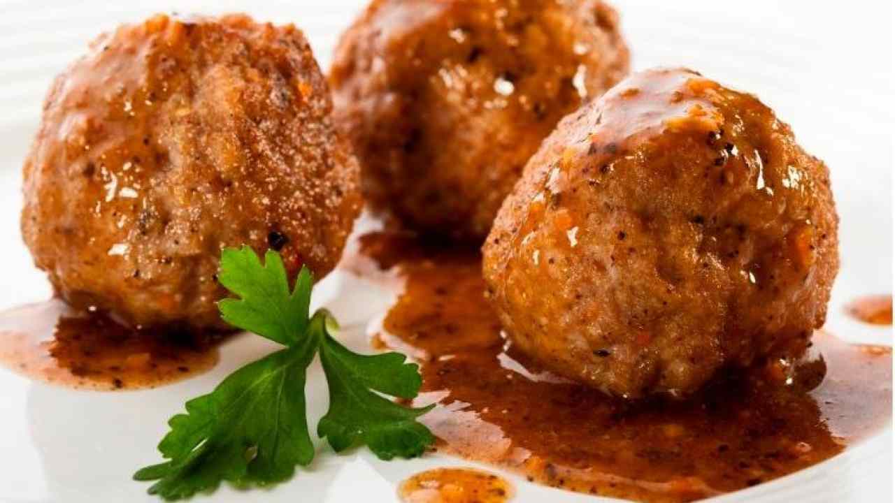 Polpette di manzo