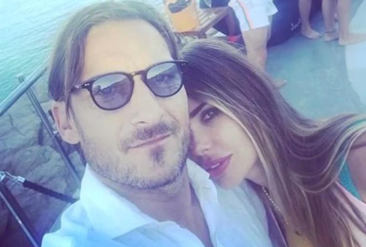 Francesco Totti e Ilary Blasi