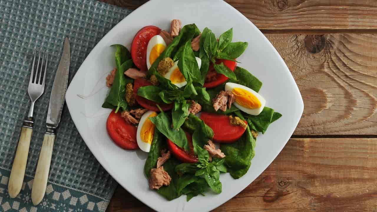 Insalata di tonno, piatto anti caldo