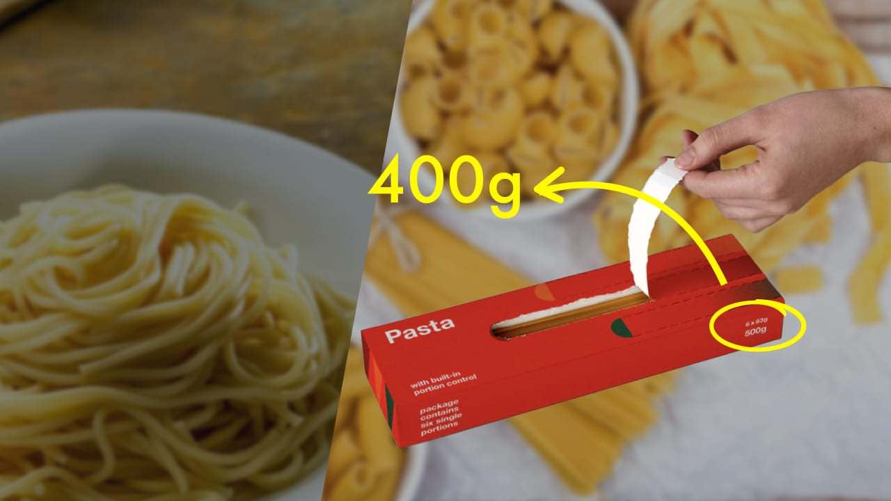 pacco 400 grammi pasta