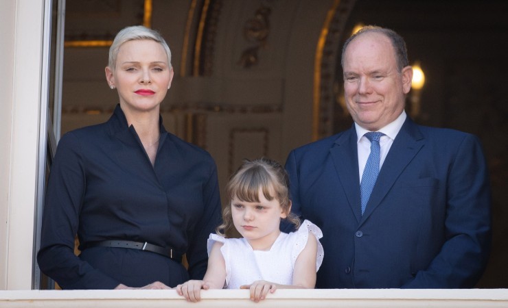 Charlene, Alberto e Gabriella