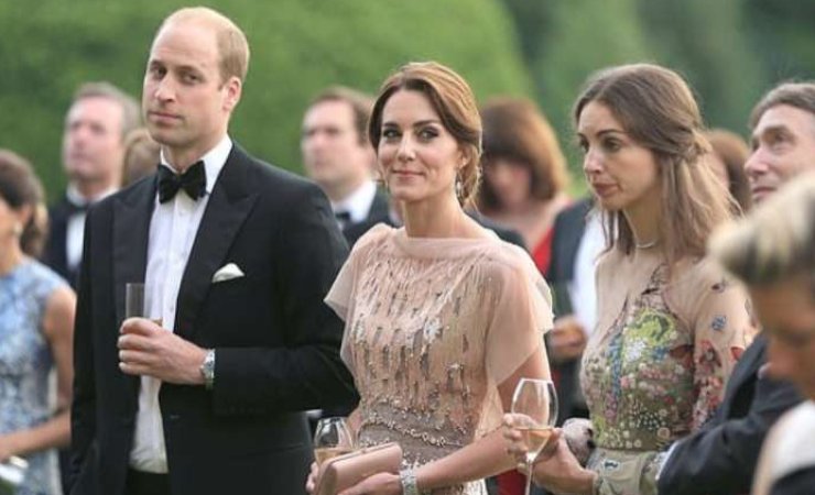 William, Kate e Rose Hanbury 