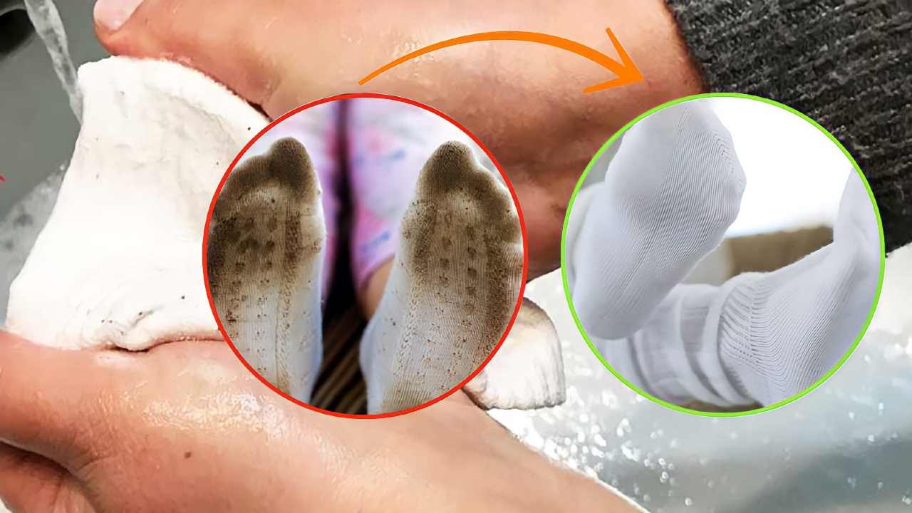 Come pulire calzini sporchi