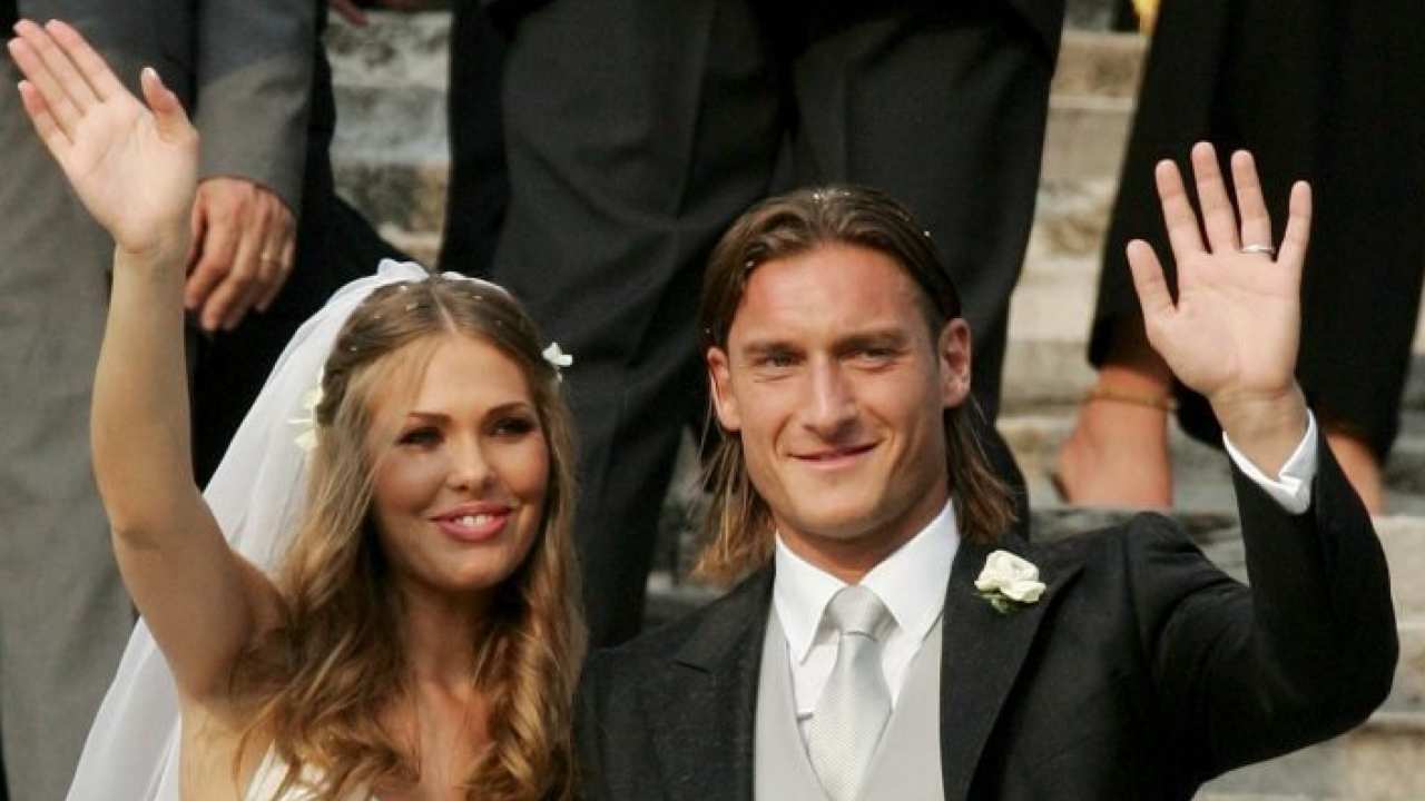 Ilary Blasi e Francesco Totti