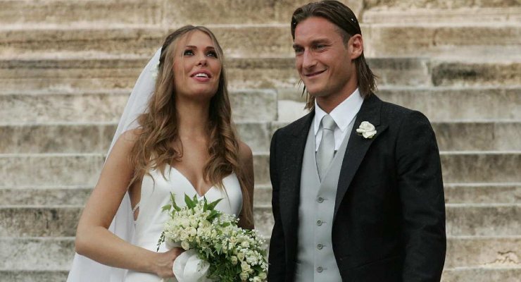 Ilary Blasi e Francesco Totti