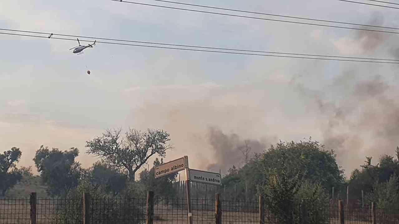 Incendio Cesano