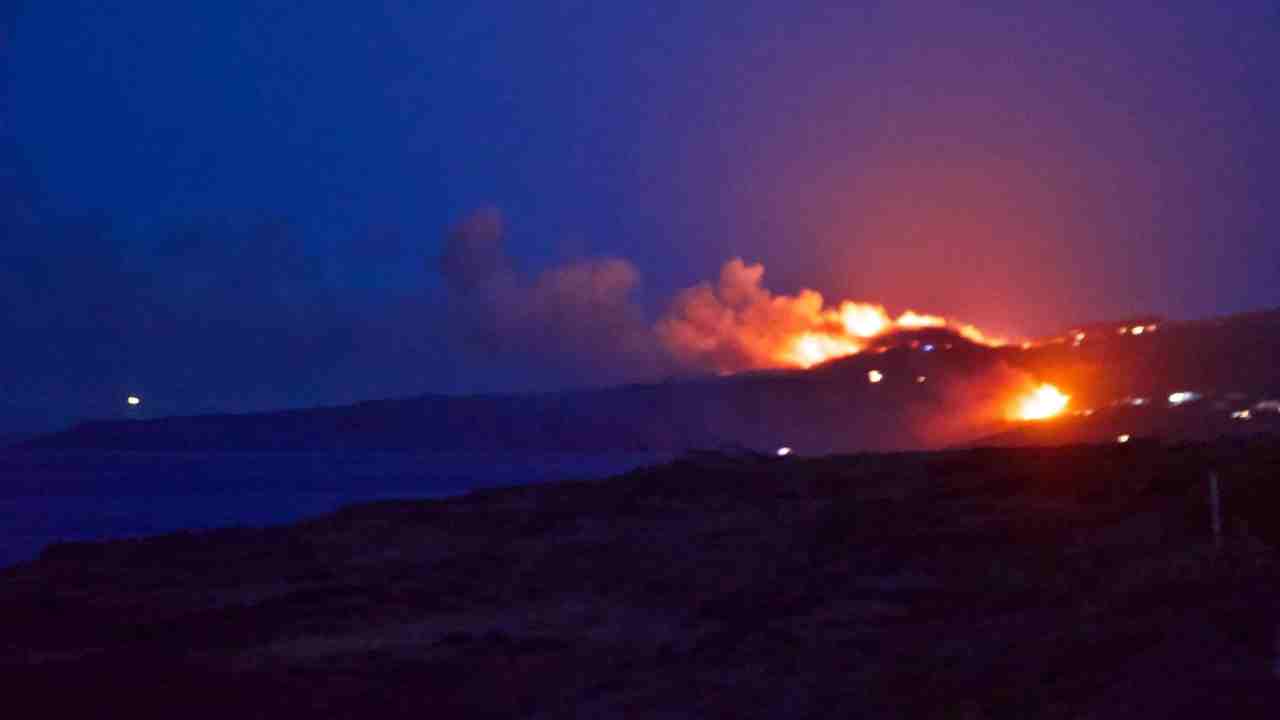 Incendio a Pantelleria