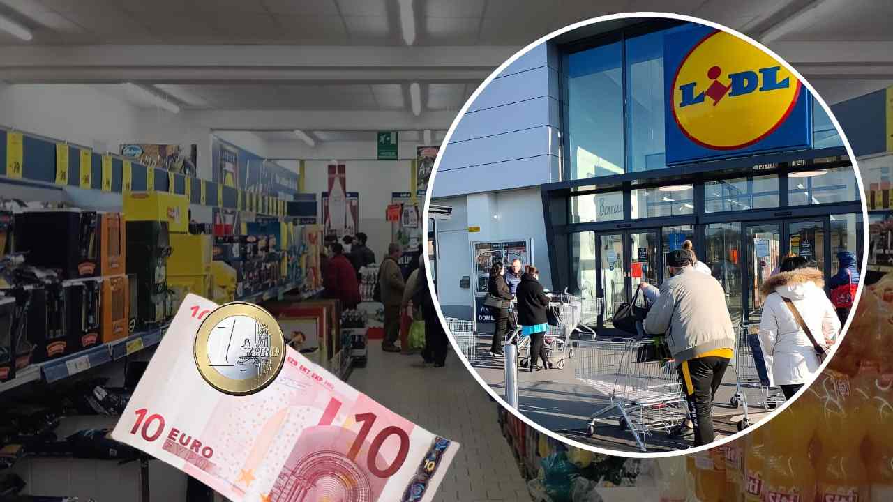 Lidl presa d'assalto