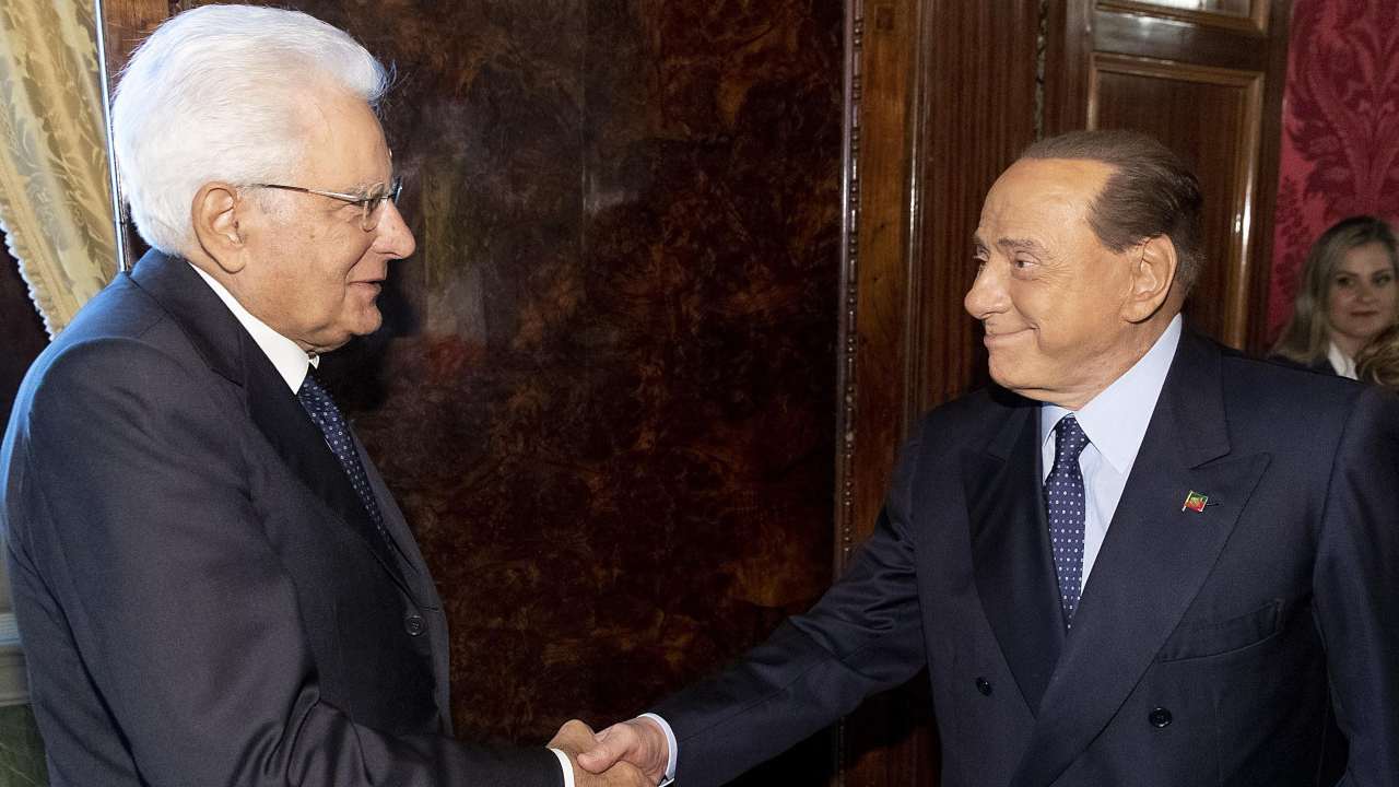 Mattarella e Berlusconi