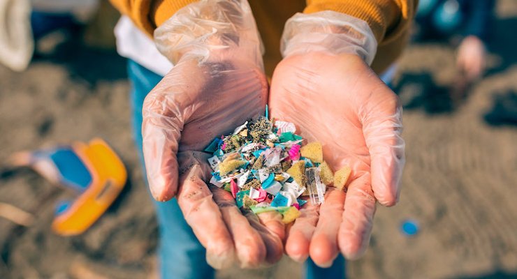 Microplastics in foods