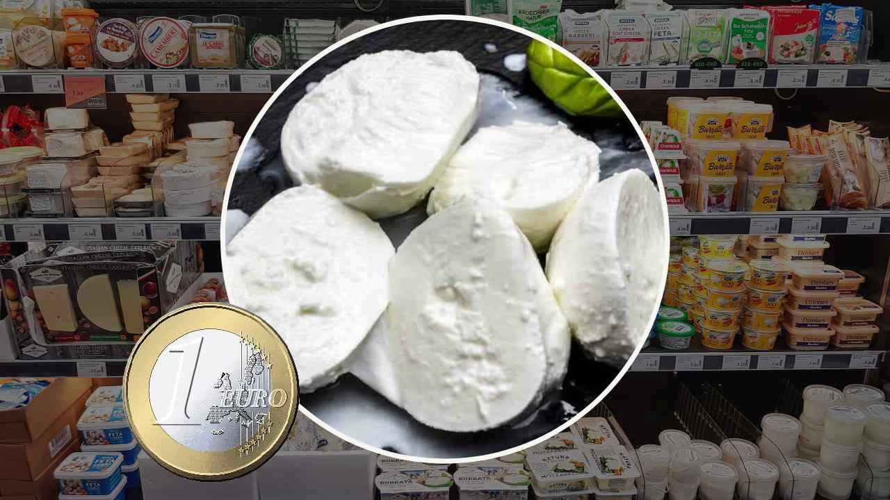 Mozzarella al supermercato