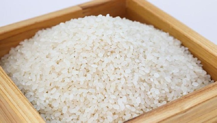 Ciotola di riso bianco