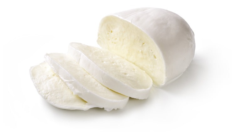 Mozzarella di bufala a fette